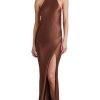 Bikini * | Annika Maxi Dress Discount Chocolate