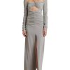 Bikini * | Adaline Long Sleeve Maxi Dress Promotion Taupe