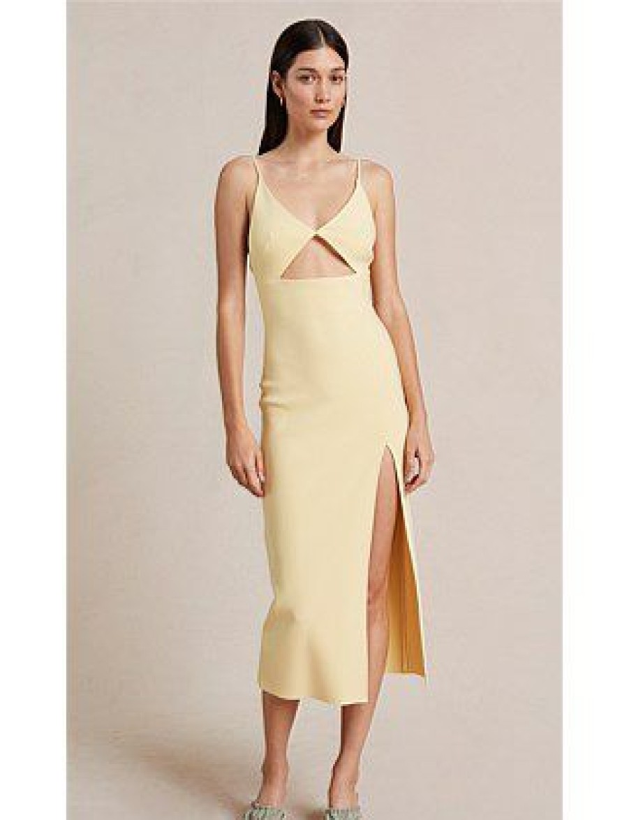 Bikini * | Josette Midi Dress Discount Butter