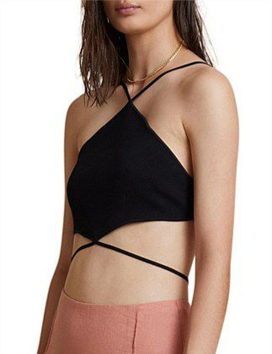 Bikini * | Envie Top Sale Black