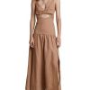 Bikini * | Alamos Midi Dress Discount Camel