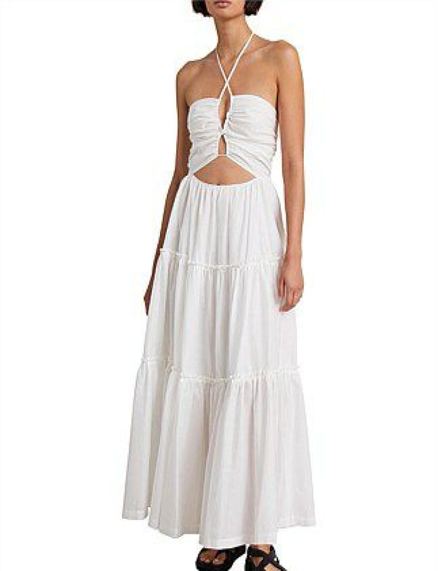 Bikini * | Aurora Maxi Dress Sale Ivory