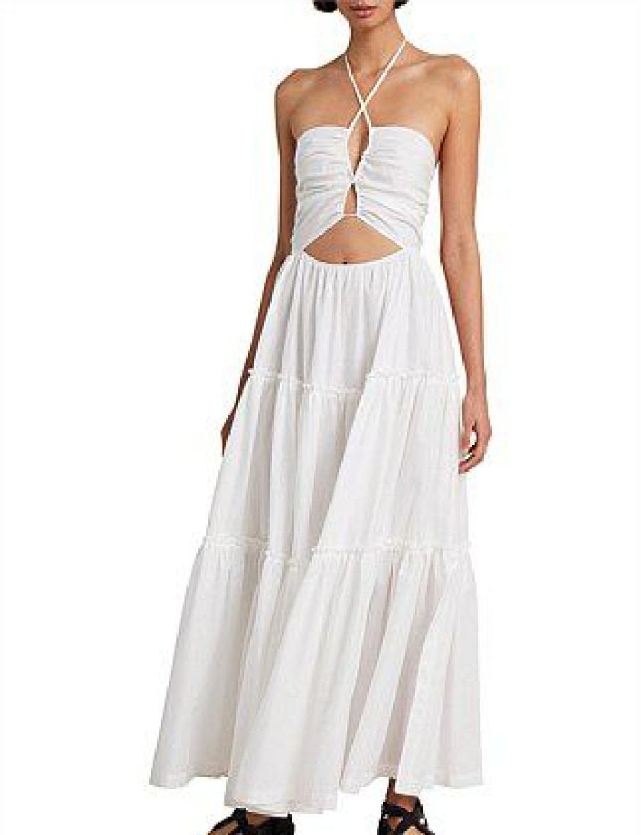 Bikini * | Aurora Maxi Dress Sale Ivory