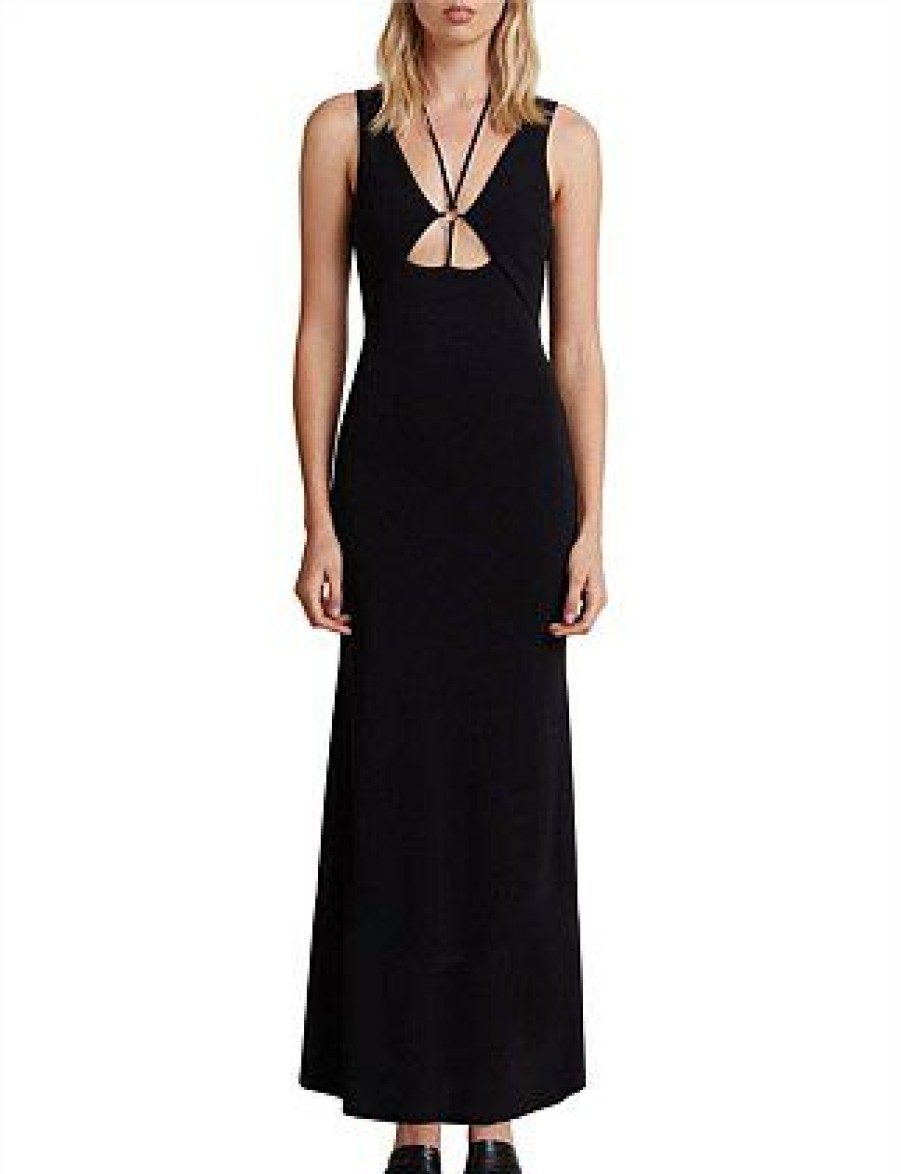 Bikini * | Adele Maxi Dress Sale Black