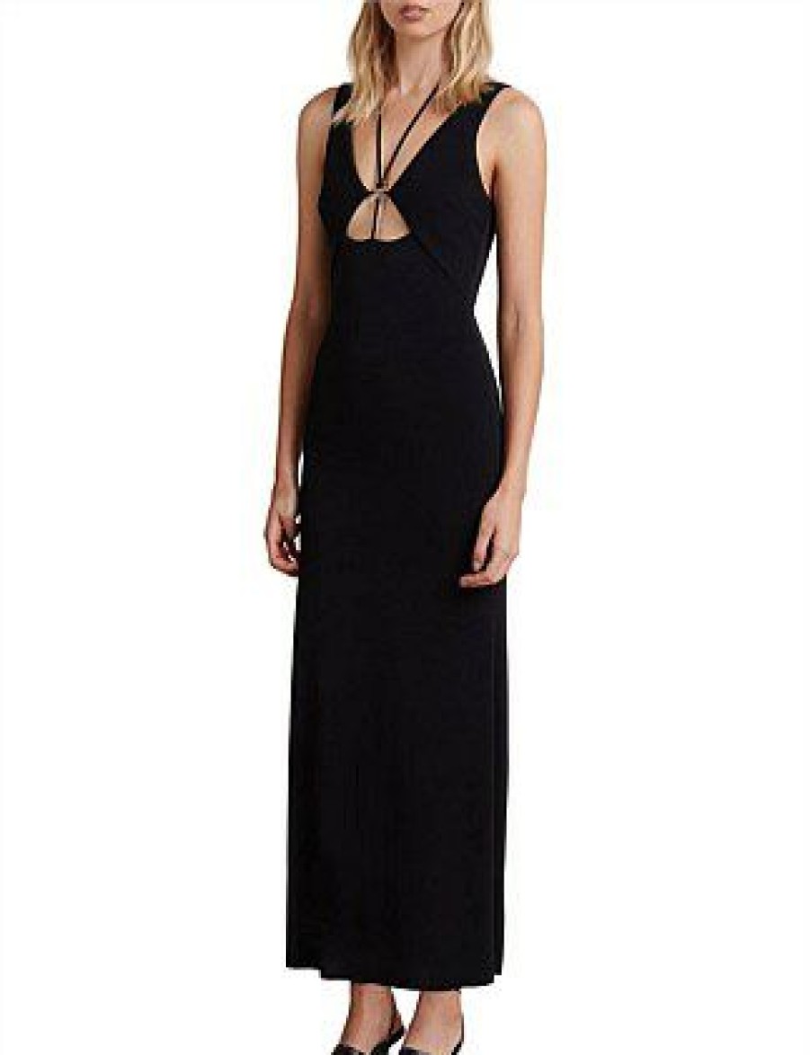 Bikini * | Adele Maxi Dress Sale Black