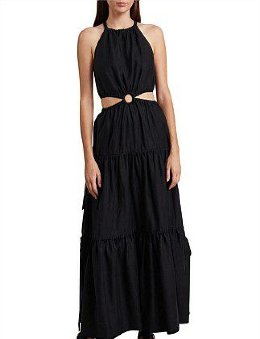 Bikini * | Helene Maxi Dress Promotion Black