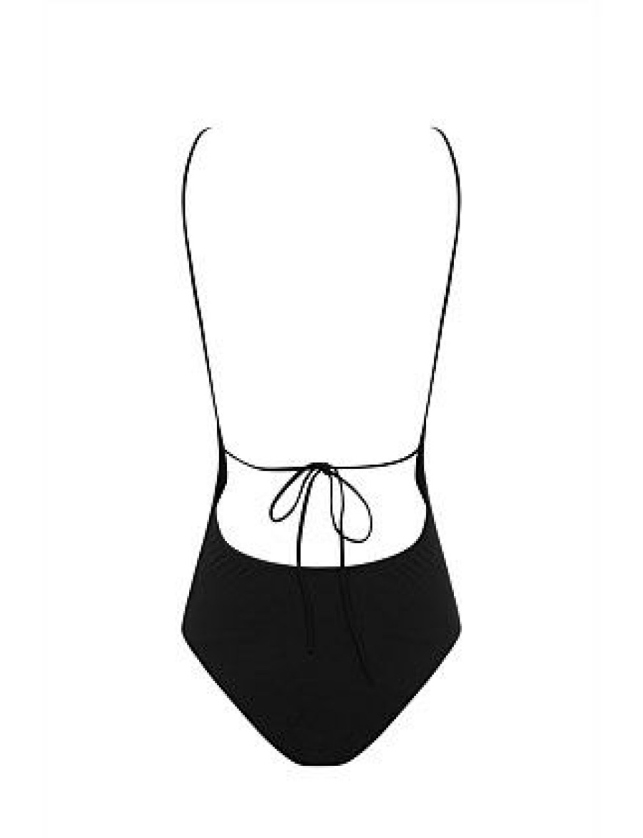 Bikini * | Aluna One Piece Swimsuit Promotion Black