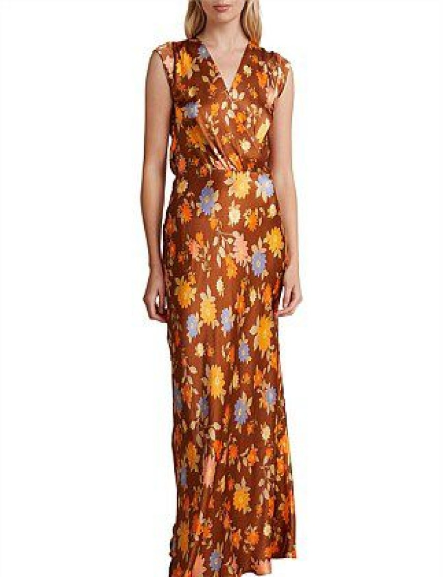 Bikini * | Tropical Punch Maxi Dress Sale Exclusive Print