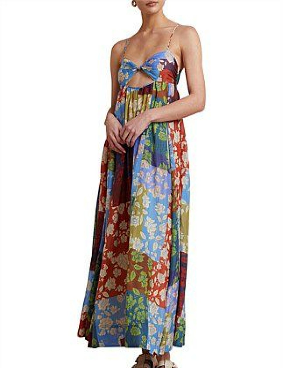 Bikini * | Woodstock Maxi Dress Discount Print