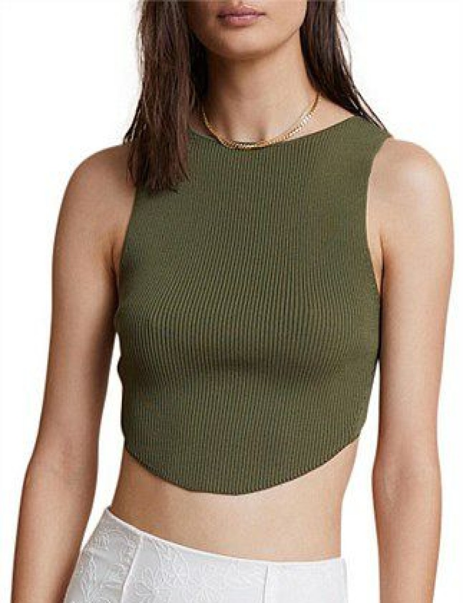 Bikini * | Mason Knit Top Sale Olive