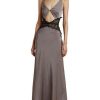 Bikini * | Camille Maxi Dress Sale Pewter