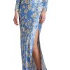 Bikini * | Blossom Maxi Skirt Discount Blue Print