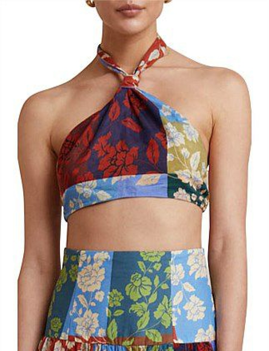 Bikini * | Woodstock Top Discount Print