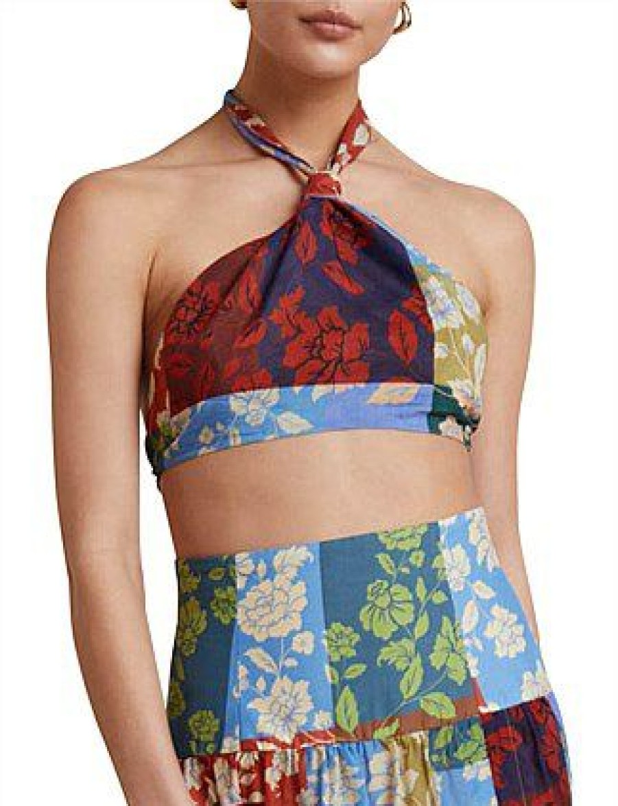 Bikini * | Woodstock Top Discount Print