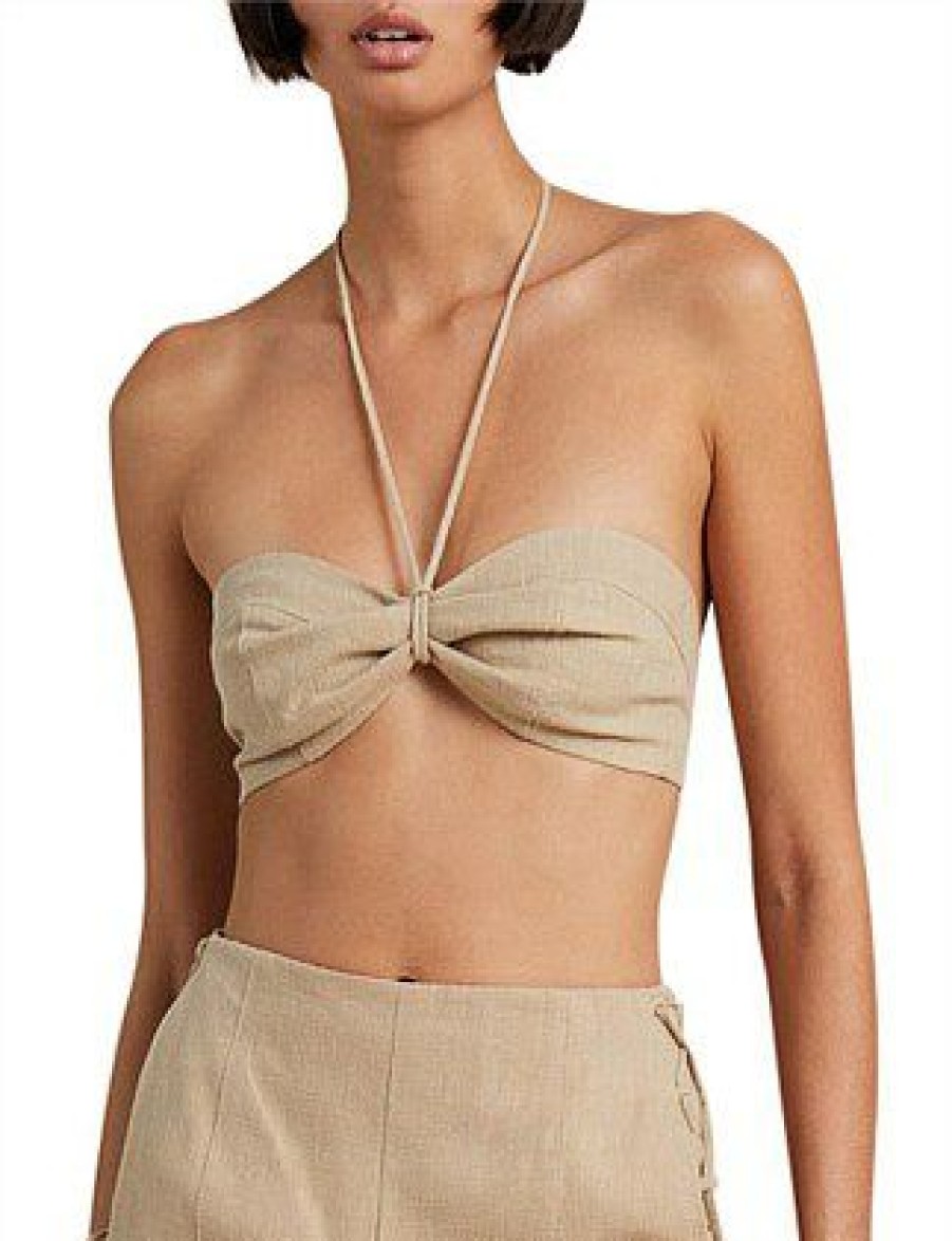 Bikini * | Monty Top Sale Pecan