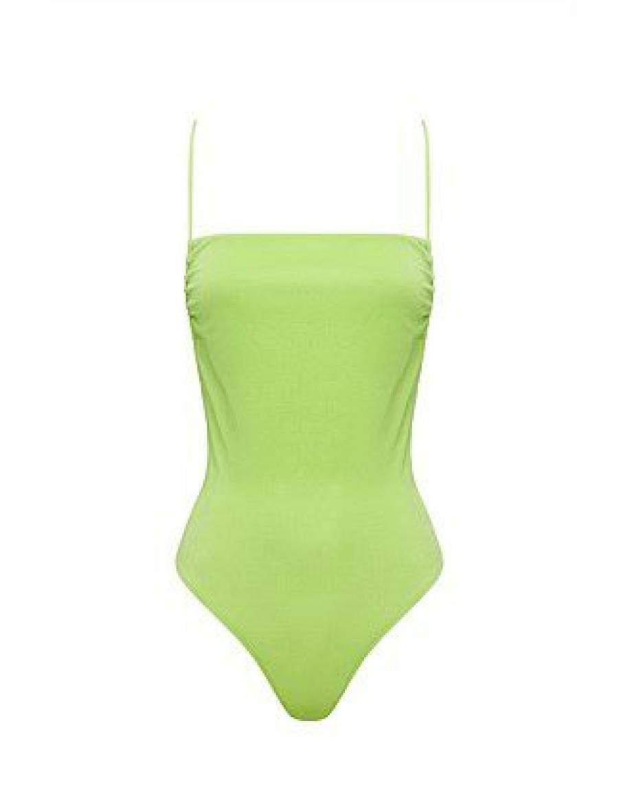 Bikini * | Appletini One Piece Discount Lime