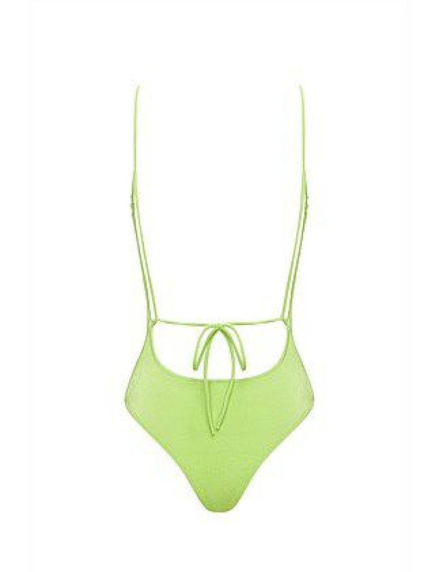 Bikini * | Appletini One Piece Discount Lime