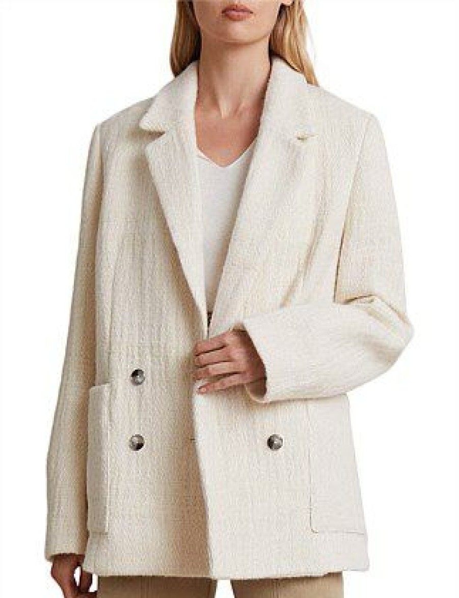 Bikini * | Imogen Jacket Sale Ivory Check