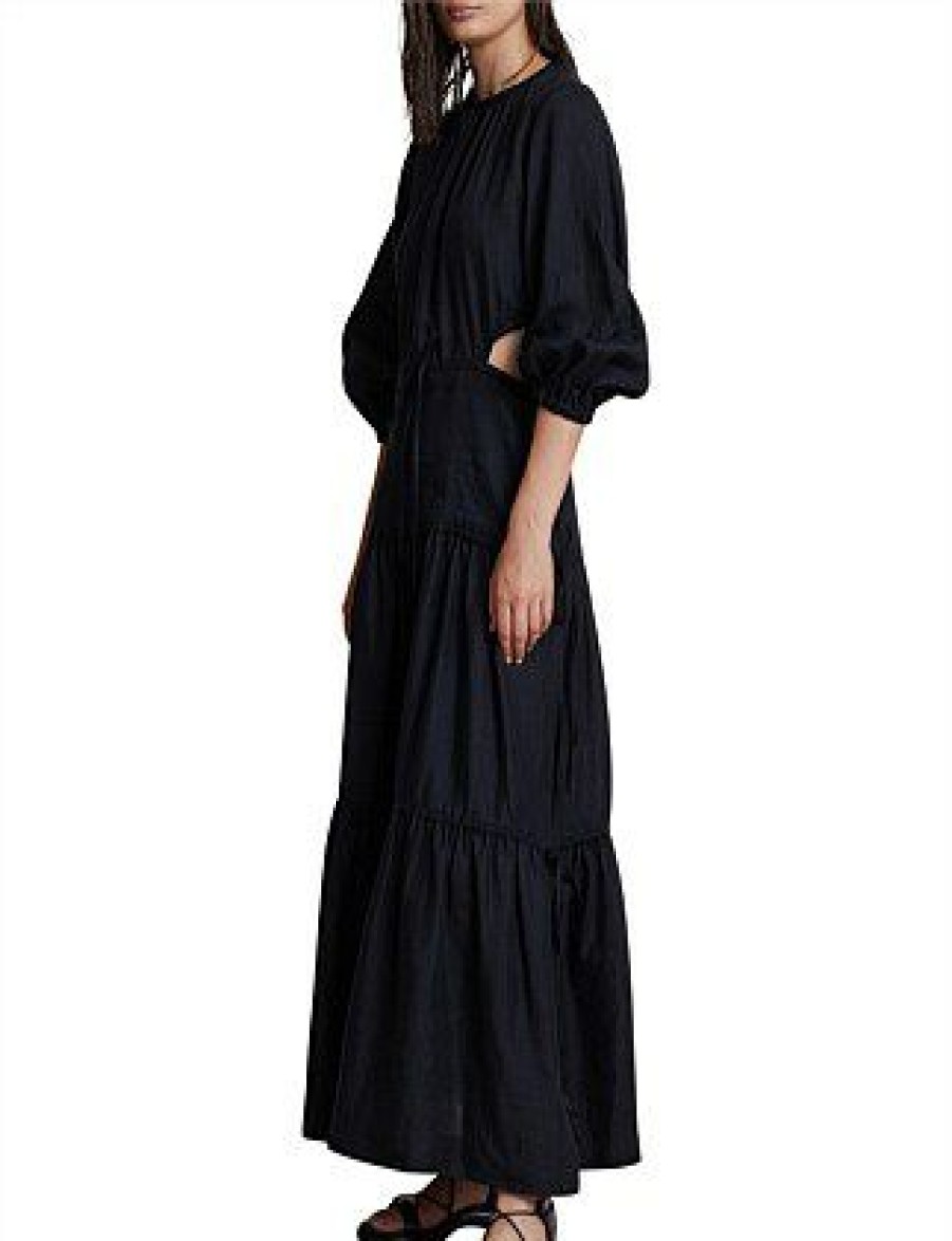 Bikini * | Arlington Maxi Dress Promotion Black