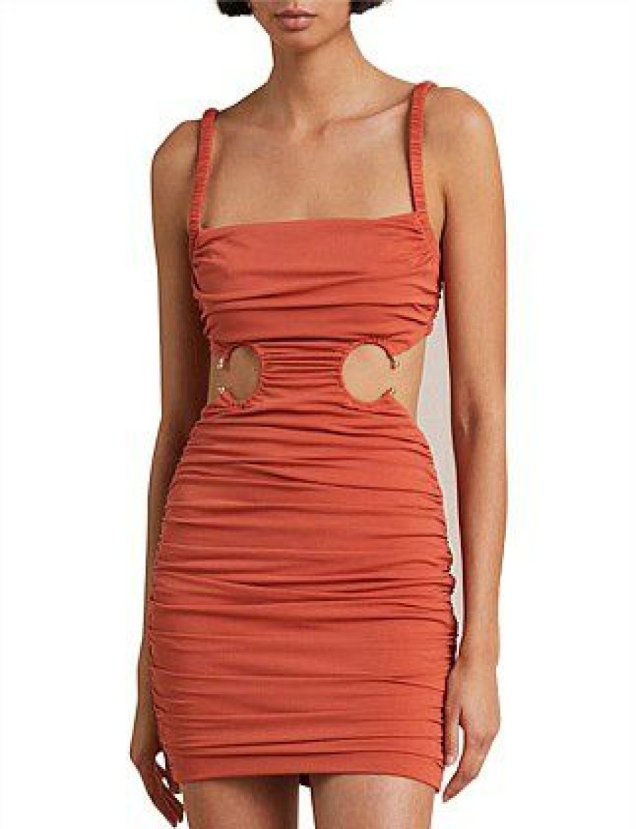 Bikini * | Lena Mini Dress Discount Paprika