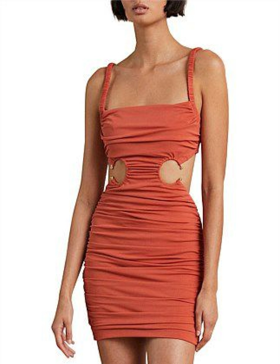 Bikini * | Lena Mini Dress Discount Paprika