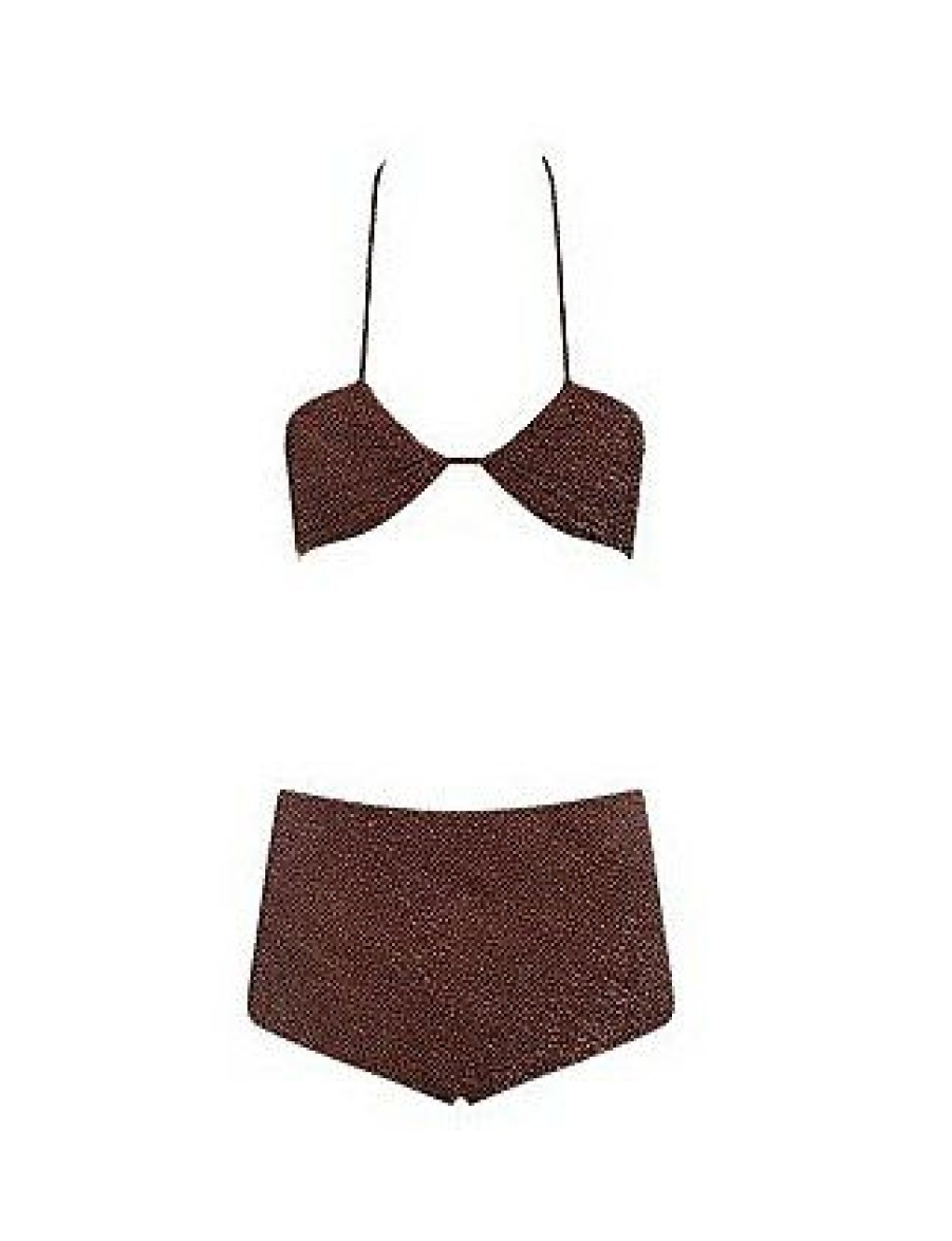 Bikini * | Jaffa Bandeau Bikini Top Promotion Chocolate