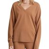 Bikini * | Ladina Knit Long Sleeve Top Discount Camel