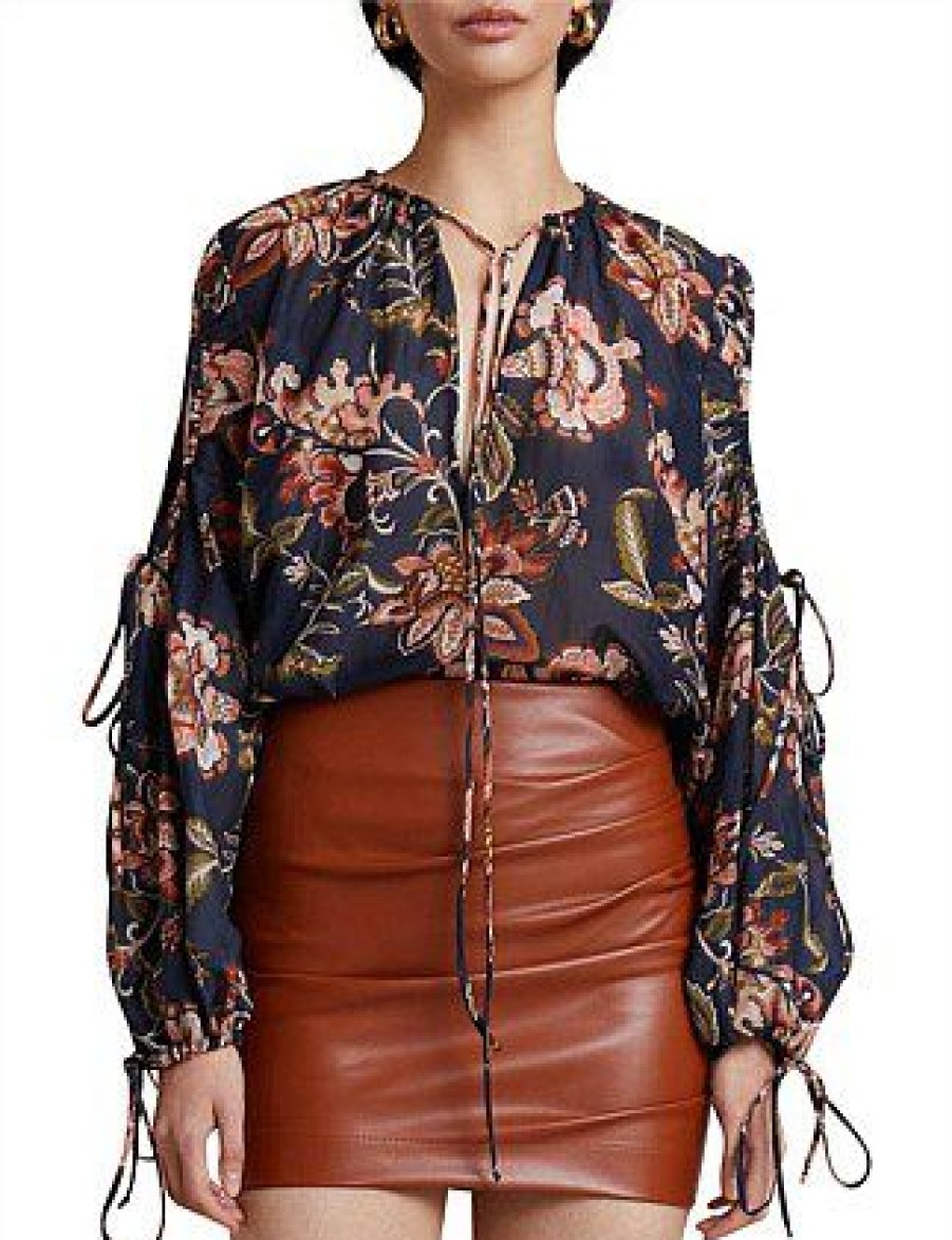 Bikini * | Lori Blouse Discount Print