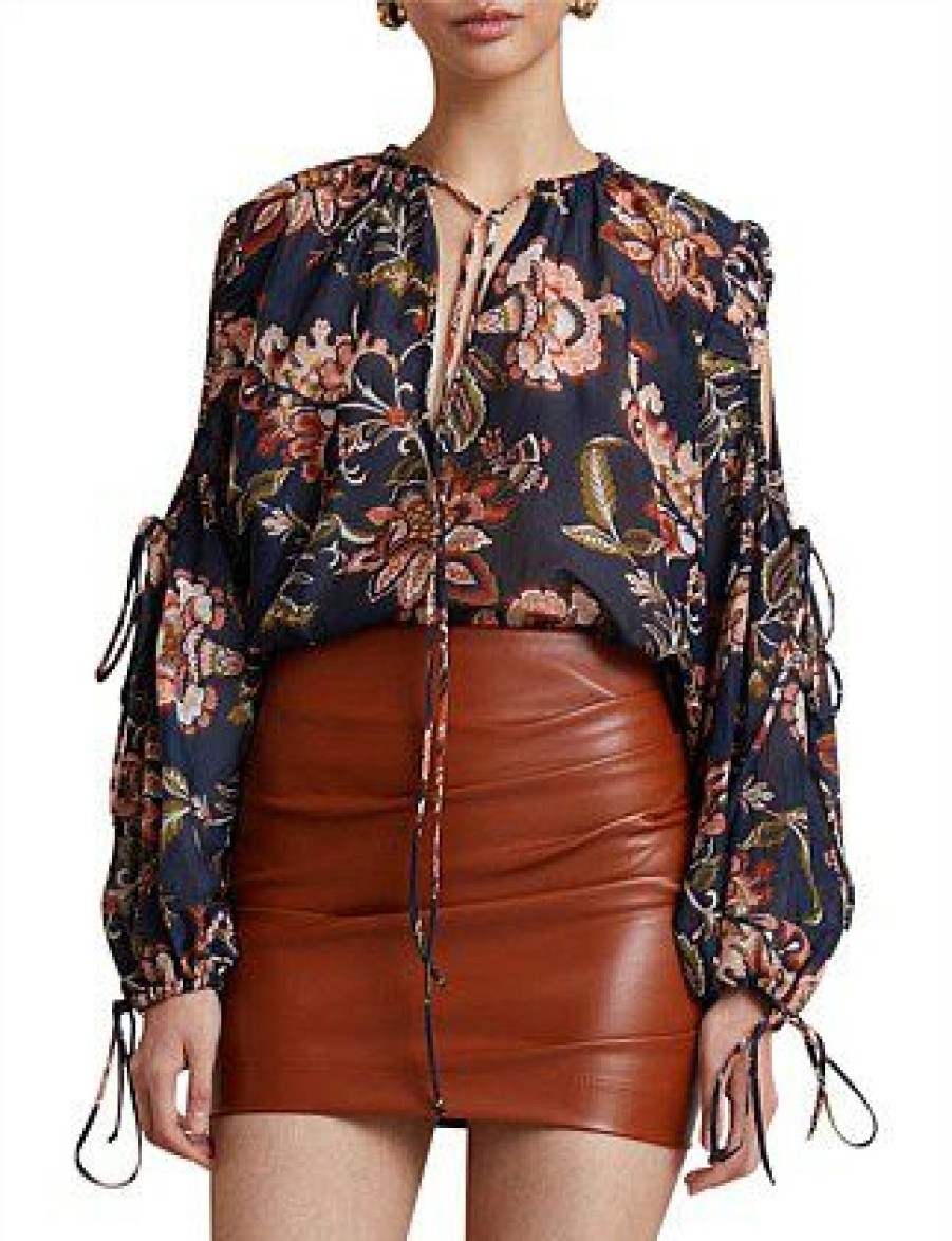 Bikini * | Lori Blouse Discount Print