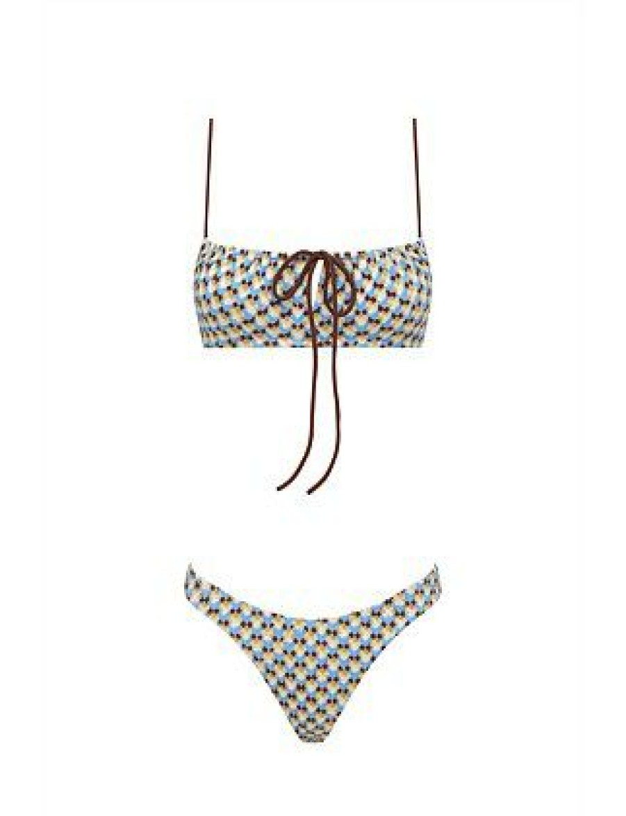 Bikini * | Kaleidoscope Bikini Top Discount Print