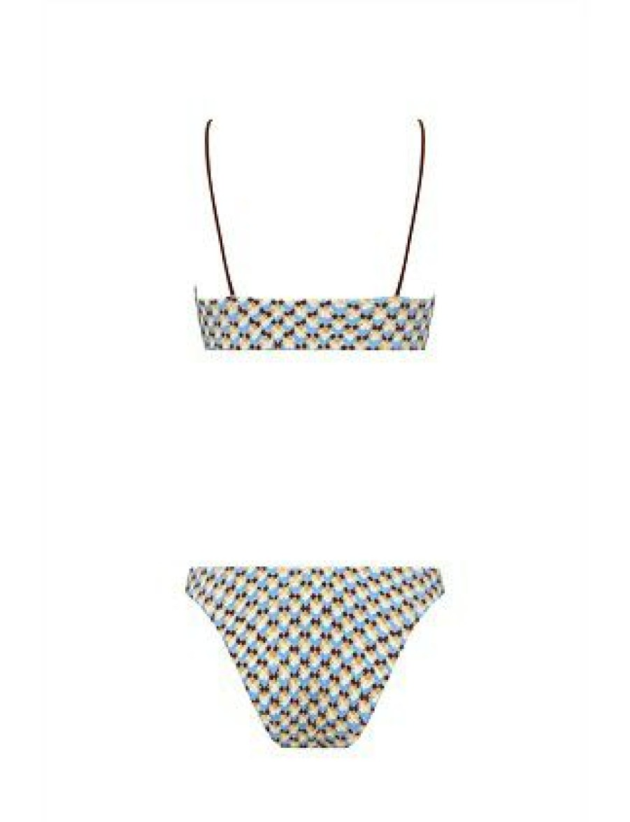 Bikini * | Kaleidoscope Bikini Top Discount Print