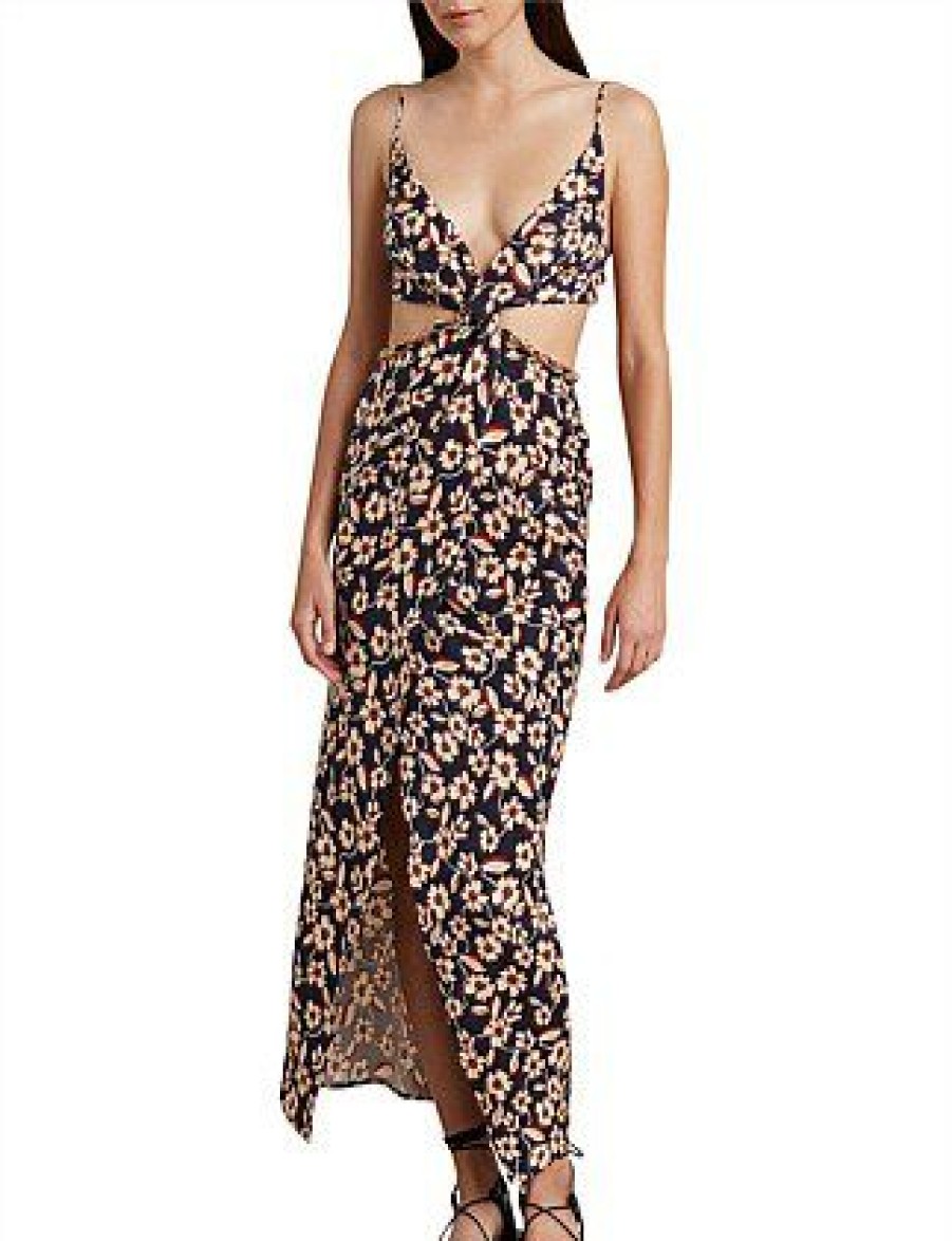 Bikini * | Modern Romance Twist Dress Sale Print