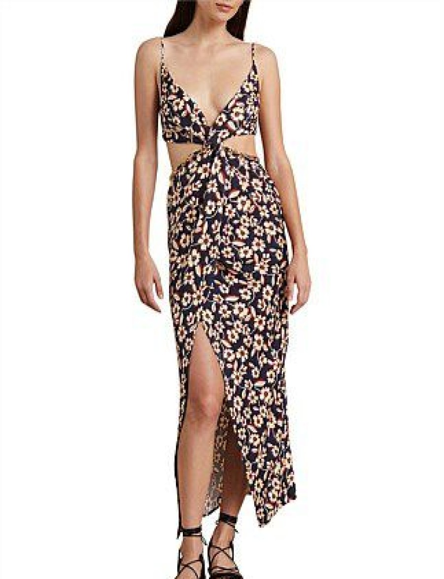 Bikini * | Modern Romance Twist Dress Sale Print