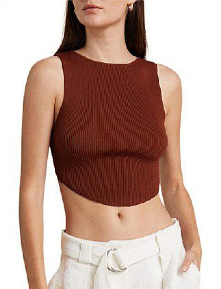 Bikini * | Mason Knit Top Discount Oak