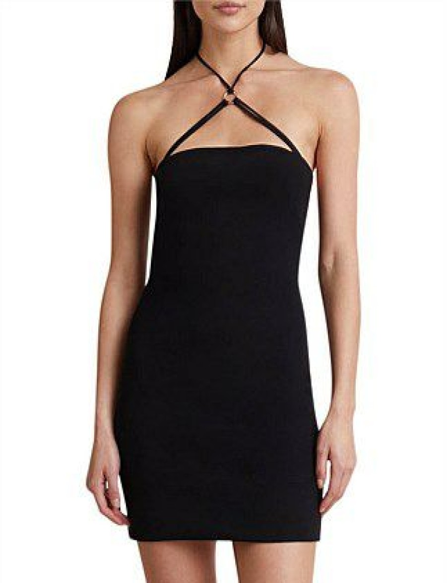 Bikini * | Adele Mini Dress Sale Black